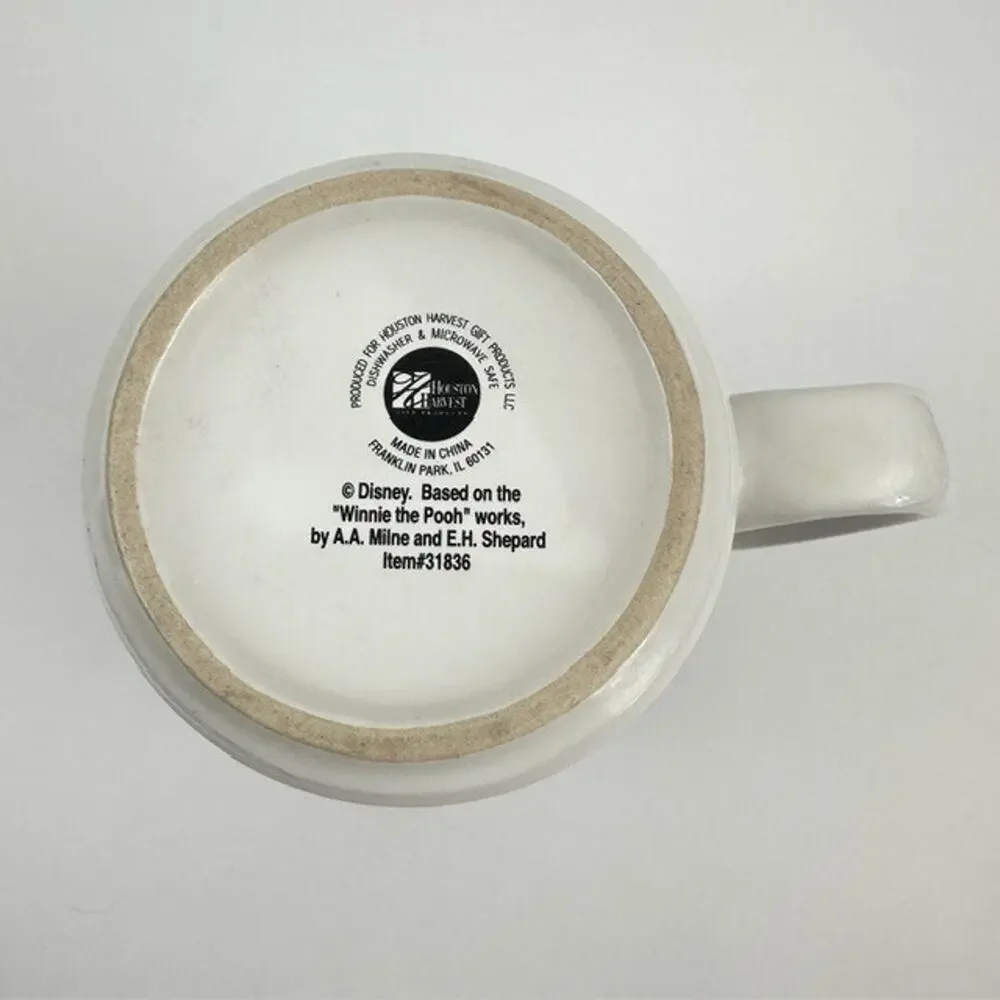 Disney Winnie The Pooh Mug/Cup Dreaming Pooh, Piglet, & Tigger 1990s VTG